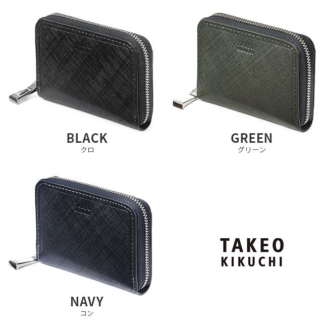 TAKEO KIKUCHI タケオキクチ 財布 小銭入れ コンパクト財布 ミニ