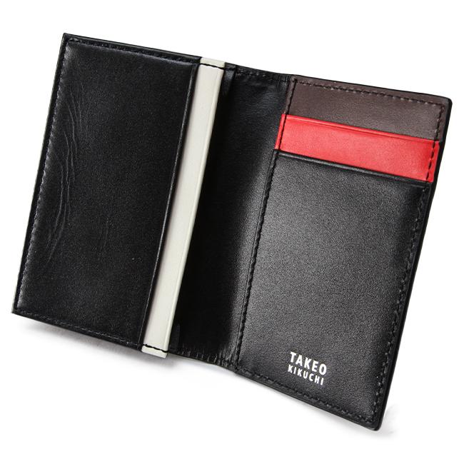 最大41% 1/15限定 タケオキクチ 名刺入れ 名刺ケース カードケース メンズ 本革 レザー シグマ TAKEO KIKUCHI 727625 | TAKEO KIKUCHI | 08