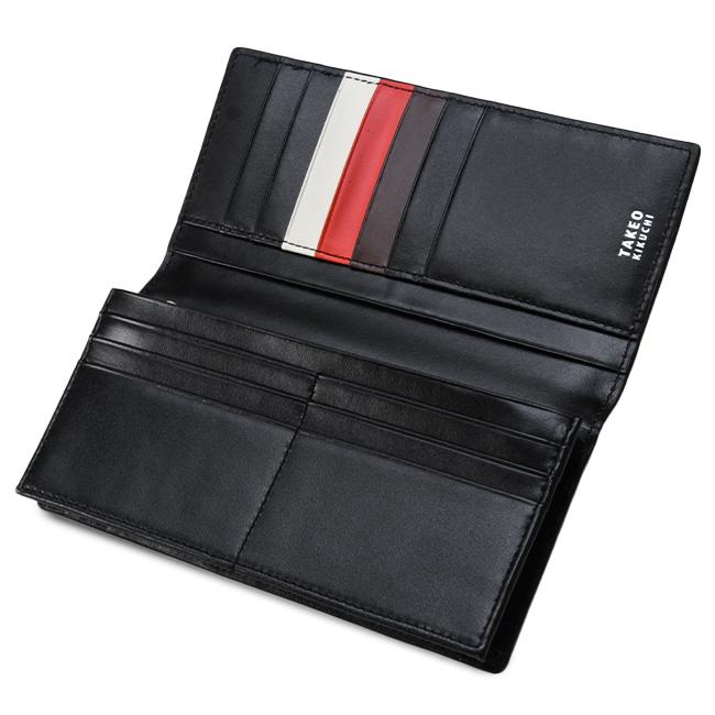 TAKEO KIKUCHI タケオキクチ 財布 長財布 メンズ ブランド 本革