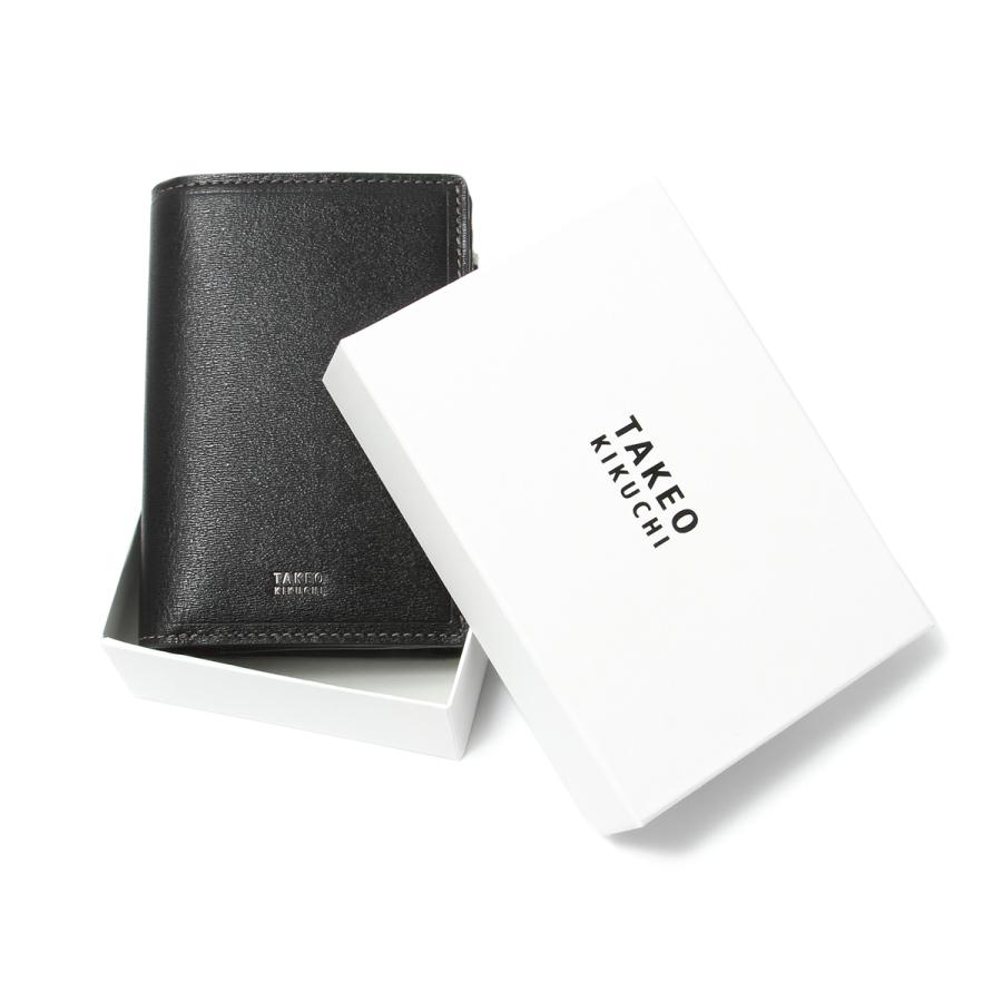 TAKEO KIKUCHI（タケオキクチ） 限定品 二つ折り財布 ミドル財布