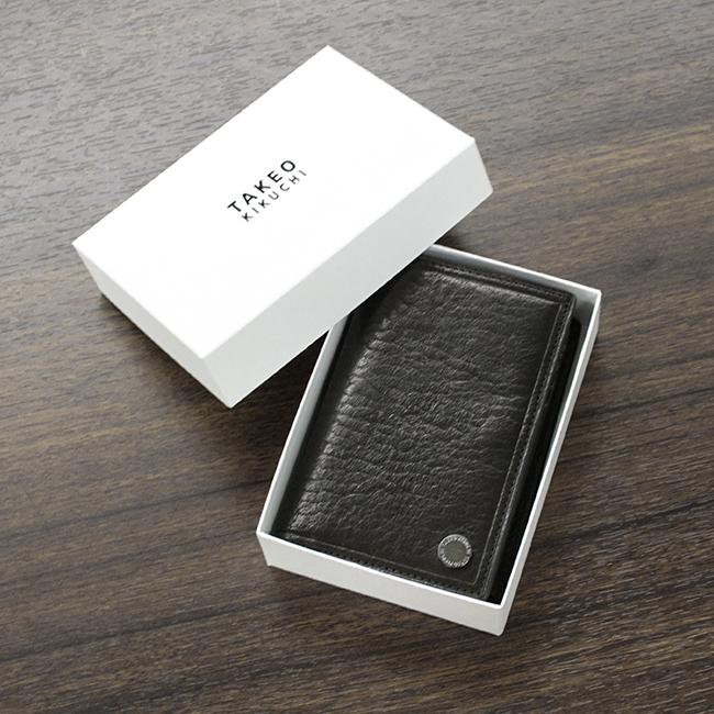 最大50% 10/7限定 タケオキクチ 財布 二つ折り財布 ミドル財布 メンズ 薄型 スリム 本革 レザー 小銭入れボックス型 ミドルウォレット TAKEO KIKUCHI 730616 | TAKEO KIKUCHI | 18