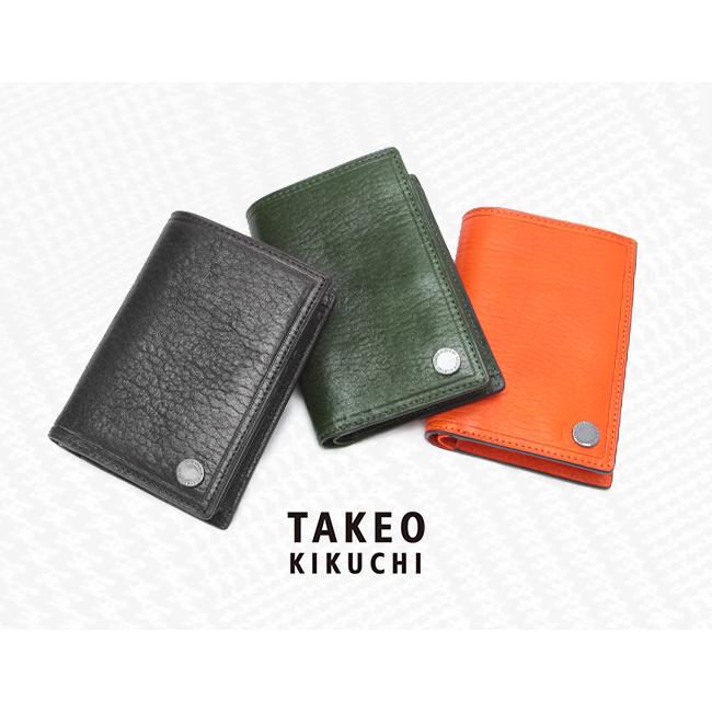 TAKEO KIKUCHI（タケオキクチ） 最大51% 12/22限定 財布 二つ折り財布