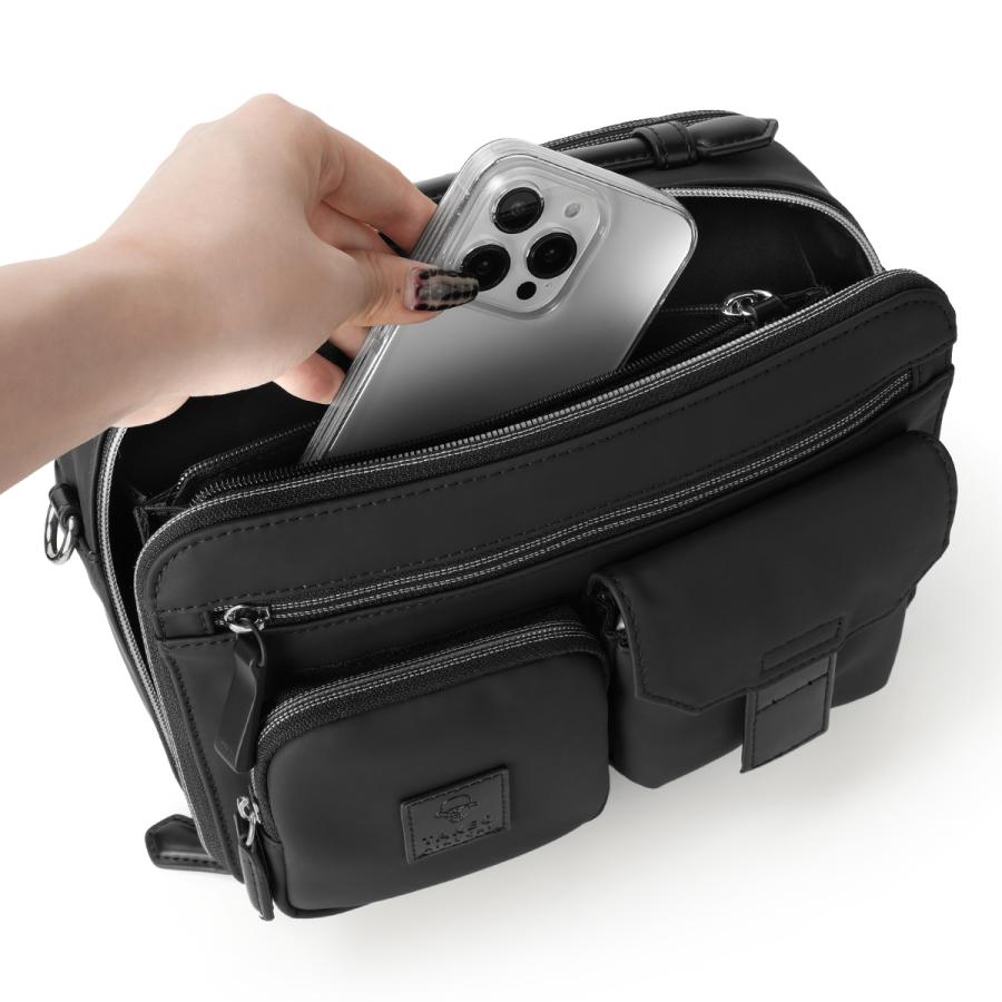 タケオキクチ ベルクロII ショルダーバッグ メンズ ブランド 斜めがけバッグ ミニ 小さめ TAKEO KIKUCHI VELCRO II 732123 | TAKEO KIKUCHI | 15