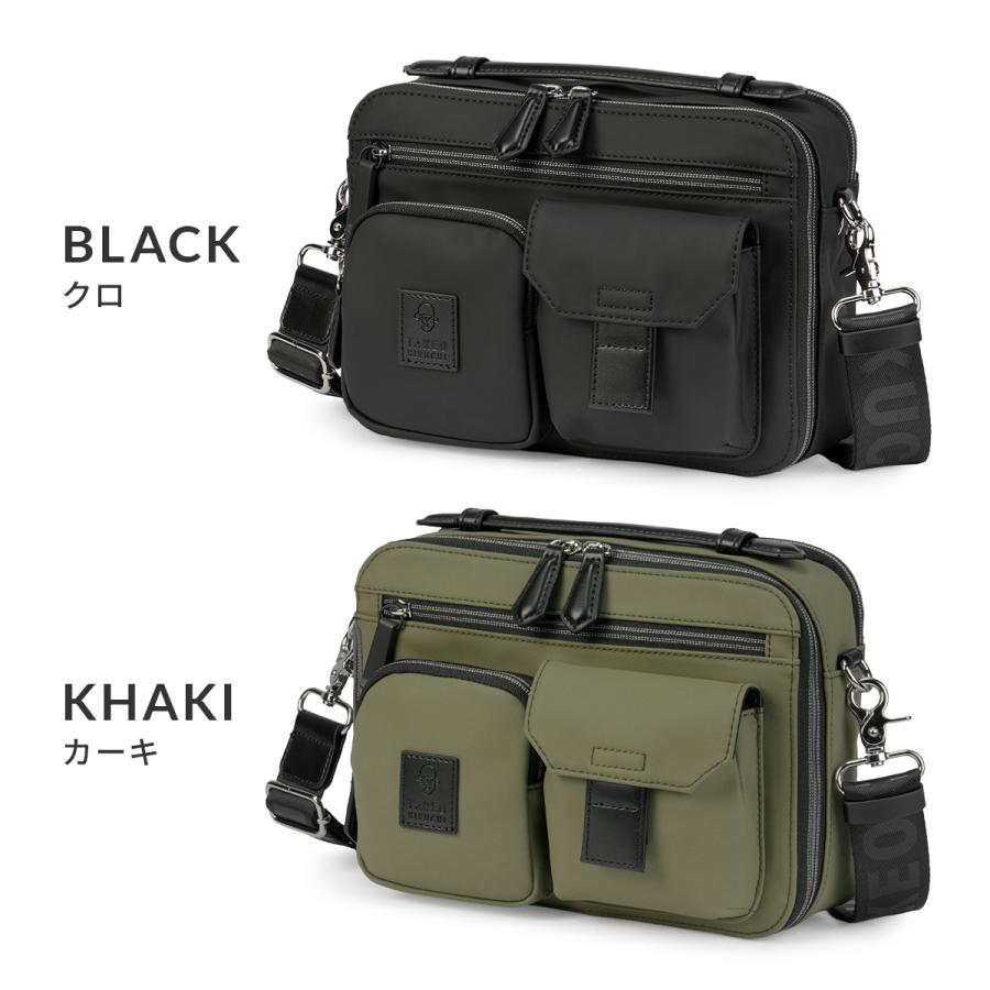 タケオキクチ ベルクロII ショルダーバッグ メンズ ブランド 斜めがけバッグ ミニ 小さめ TAKEO KIKUCHI VELCRO II 732123 | TAKEO KIKUCHI | 03