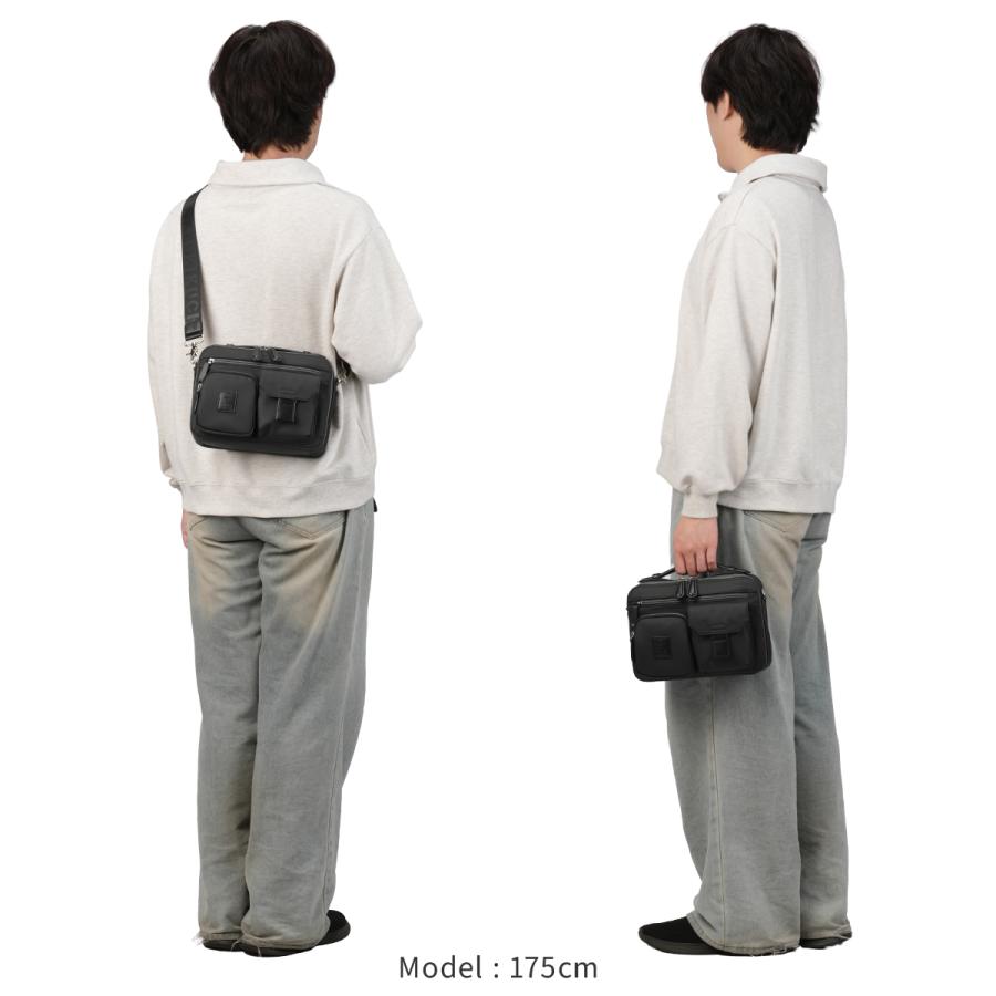 タケオキクチ ベルクロII ショルダーバッグ メンズ ブランド 斜めがけバッグ ミニ 小さめ TAKEO KIKUCHI VELCRO II 732123 | TAKEO KIKUCHI | 05