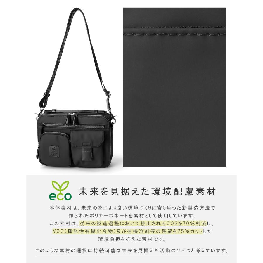 タケオキクチ ベルクロII ショルダーバッグ メンズ ブランド 斜めがけバッグ ミニ 小さめ TAKEO KIKUCHI VELCRO II 732123 | TAKEO KIKUCHI | 06