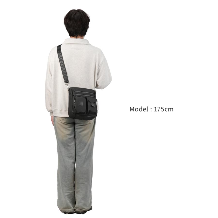 タケオキクチ ベルクロII ショルダーバッグ メンズ ブランド 斜めがけバッグ ミニ 小さめ TAKEO KIKUCHI VELCRO II 732124 | TAKEO KIKUCHI | 05