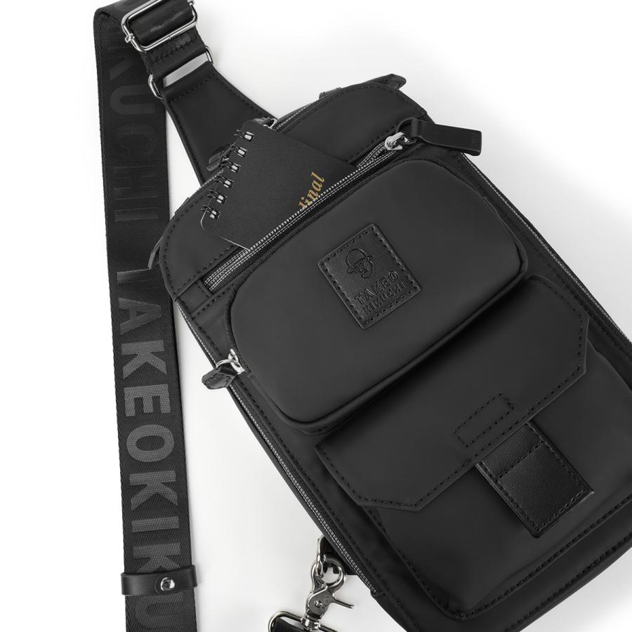 タケオキクチ ベルクロII ボディバッグ ワンショルダーバッグ メンズ ブランド 斜めがけバッグ TAKEO KIKUCHI VELCRO II 732922 | TAKEO KIKUCHI | 09