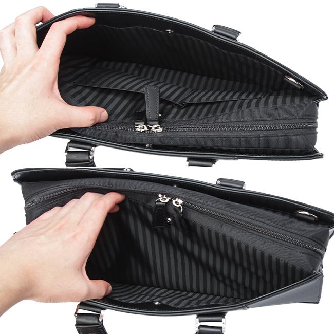 TAKEO KIKUCHI 黒 2WAY ビジネスバッグ ナイロン 合成皮革 TAKEO KIKUCHI（タケオキクチ） 最大51% 1/11限定 ビジネスバッグ