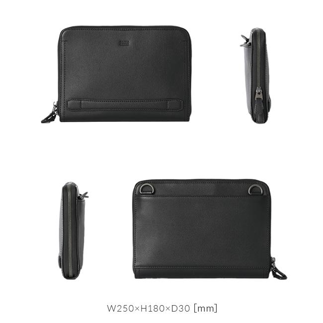 最大51% 4/23限定 タケオキクチ クラッチバッグ セカンドバッグ ショルダーバッグ メンズ レザー 本革 撥水 斜めがけ 2WAY TAKEO KIKUCHI 738211 在庫限り | TAKEO KIKUCHI | 05