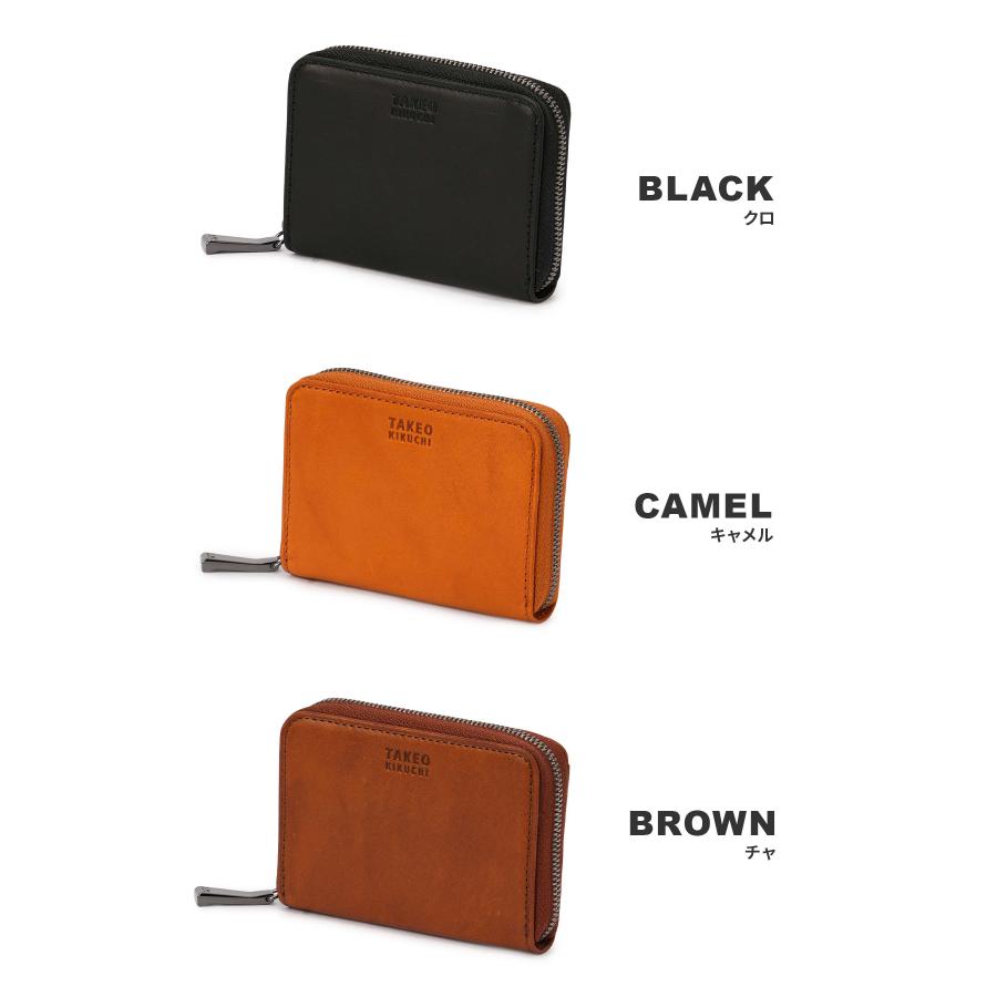 最大42% 1/13限定 タケオキクチ 小銭入れ コインケース メンズ ブランド レザー 本革 軽量 ボックス型 ラウンドファスナー ヘリテージ TAKEO KIKUCHI 740601 | TAKEO KIKUCHI | 05