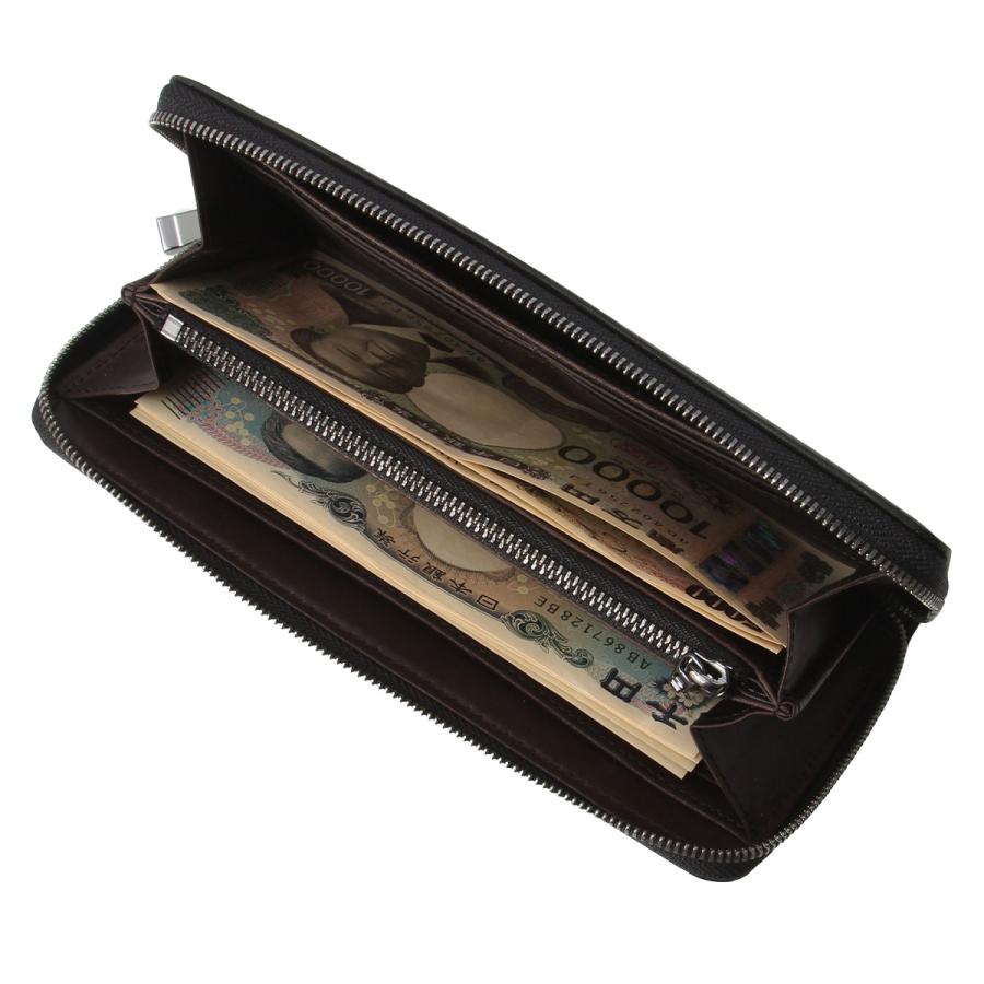 タケオキクチ 長財布 メンズ ブランド レザー 本革 大容量 ラウンドファスナー ロングウォレット 40周年 ヘリテージ TAKEO KIKUCHI 740606 | TAKEO KIKUCHI | 11