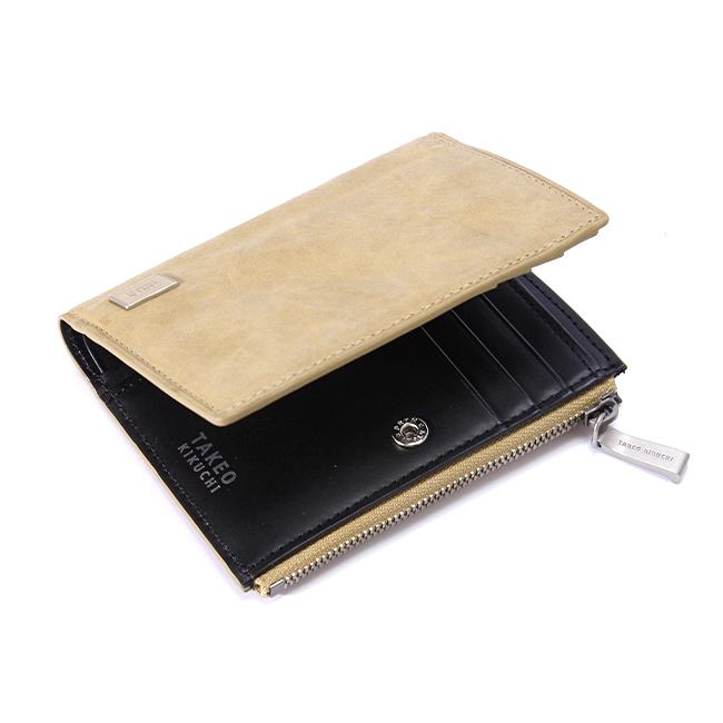 最大49% 4/1限定 タケオキクチ 二つ折り財布 ミドル財布 メンズ ブランド レザー 本革 大容量 軽量 薄型 薄マチ タロン TAKEO KIKUCHI TALON 741605 | TAKEO KIKUCHI | 13
