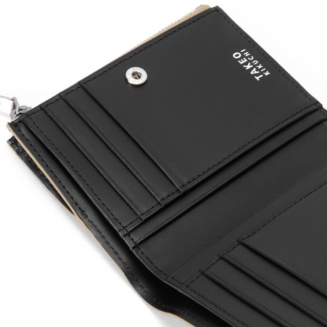 代行品 TAKEO KIKUCHI（タケオキクチ） 二つ折り財布 ミドル財布 メンズ