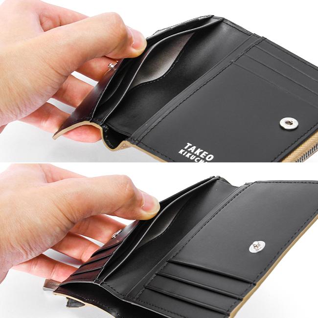 TAKEO KIKUCHI（タケオキクチ） 最大51% 12/22限定 二つ折り財布
