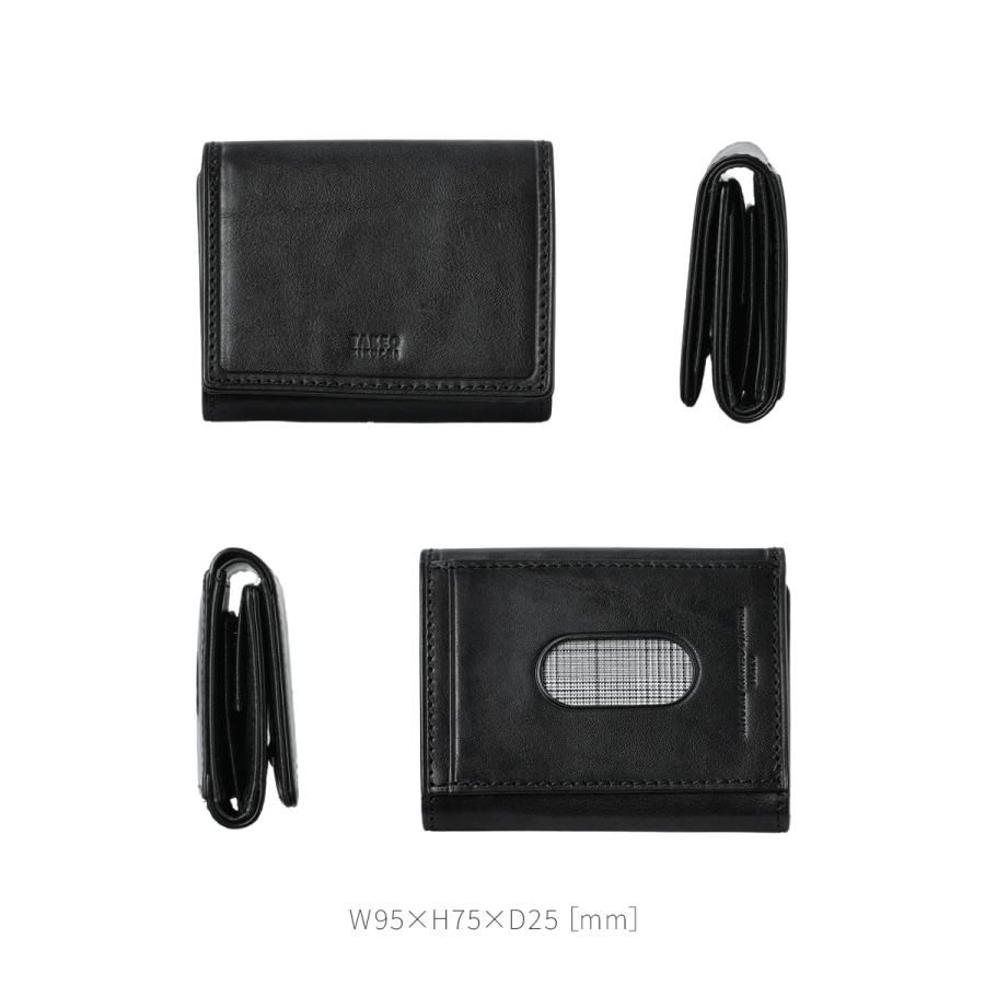 tk. 黒 三つ折り財布 TAKEO KIKUCHI 最大37% 9/11限定 タケオキクチ 財布 三つ折り