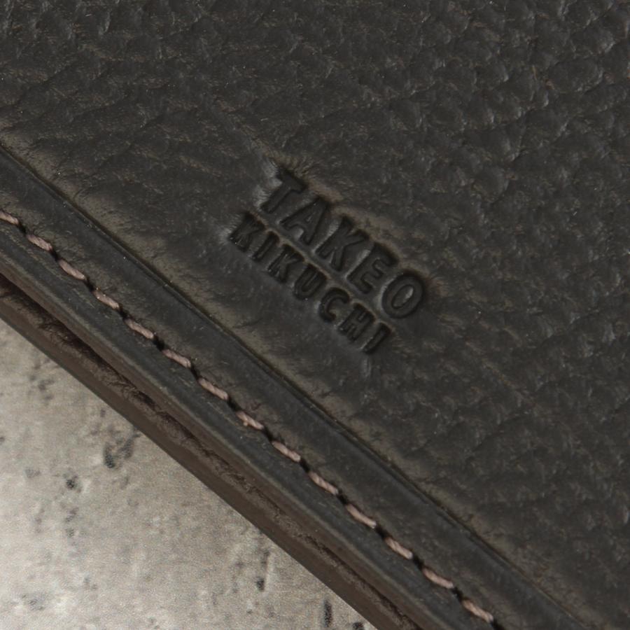 TAKEO KIKUCHI（タケオキクチ） クォーター 二つ折り財布 メンズ