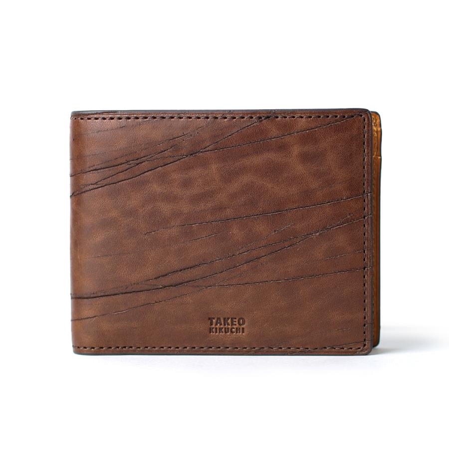 TAKEOKIKUCHI 財布　新品 TAKEO KIKUCHI タケオキクチ 二つ折り財布 MAX マックス 小銭