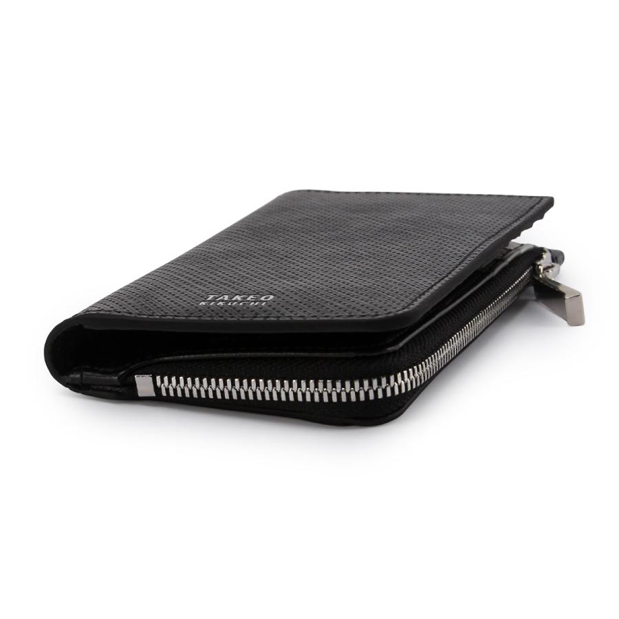 タケオキクチ カードケース 名刺入れ メンズ ブランド レザー 本革 小銭入れ ミニ財布 L字ファスナー TAKEO KIKUCHI ORFENO 752601 | TAKEO KIKUCHI | 14