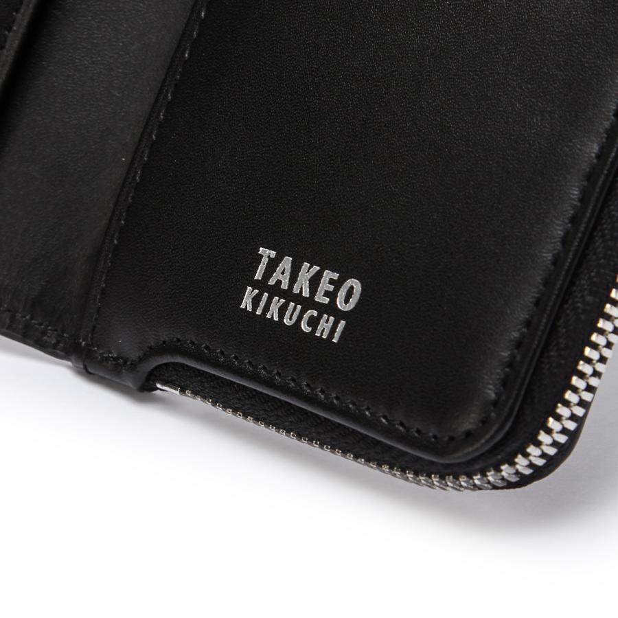 タケオキクチ カードケース 名刺入れ メンズ ブランド レザー 本革 小銭入れ ミニ財布 L字ファスナー TAKEO KIKUCHI ORFENO 752601 | TAKEO KIKUCHI | 09