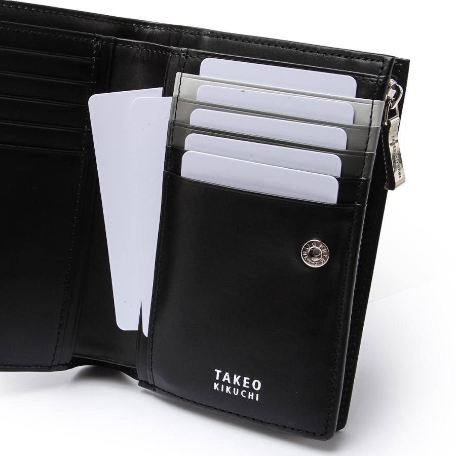 タケオキクチ 二つ折り財布 ミドル財布 メンズ ブランド レザー 本革 大容量 大きめ オルフェーノ TAKEO KIKUCHI ORFENO 752605 | TAKEO KIKUCHI | 11