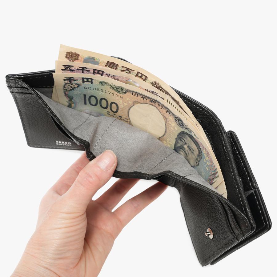 最大50% 8/7限定 タケオキクチ カプリーノ 三つ折り財布 ミニ財布 メンズ ブランド レザー 本革 box型小銭入れ TAKEO KIKUCHI Caprino 753603 | TAKEO KIKUCHI | 12