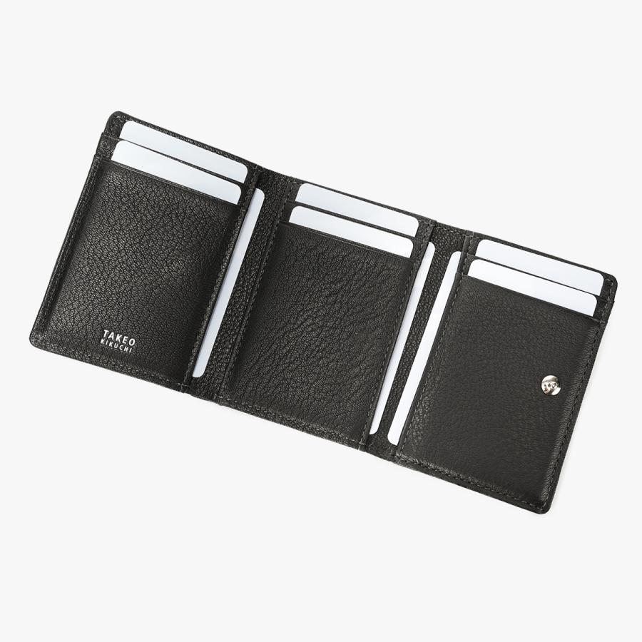 最大50% 8/7限定 タケオキクチ カプリーノ 三つ折り財布 ミニ財布 メンズ ブランド レザー 本革 box型小銭入れ TAKEO KIKUCHI Caprino 753603 | TAKEO KIKUCHI | 10