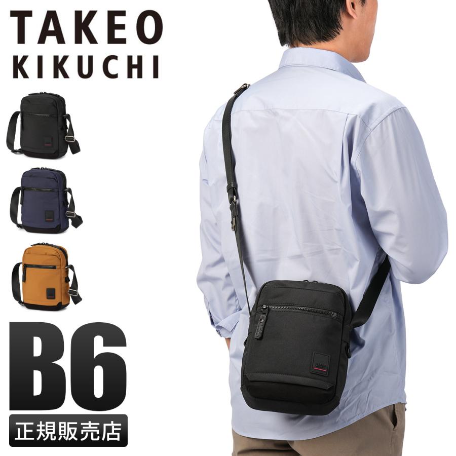 最大51% 12/28限定 タケオキクチ ショルダーバッグ メンズ ブランド 撥水 縦型 斜めがけ B6 ミニ ショルダーポーチ アストン TAKEO KIKUCHI ASUTON 755101 | TAKEO KIKUCHI