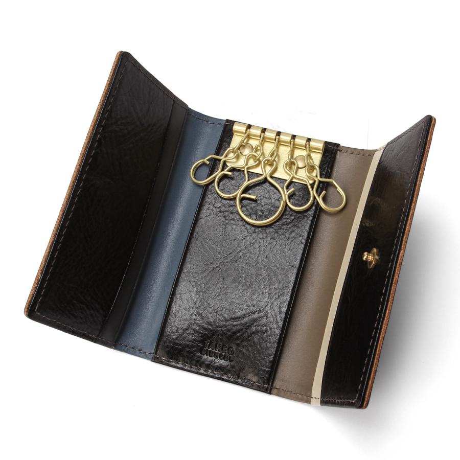 最大50% 1/25限定 タケオキクチ キーケース メンズ ブランド レザー 本革 軽量 4連 イデア TAKEO KIKUCHI 756603 | TAKEO KIKUCHI | 09