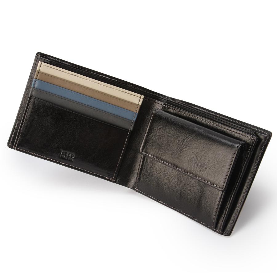最大50% 12/25限定 タケオキクチ 二つ折り財布 メンズ ブランド レザー 本革 イデア TAKEO KIKUCHI 756604 | TAKEO KIKUCHI | 10