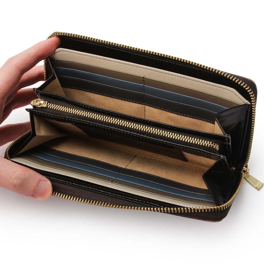 最大55% 3/15限定 タケオキクチ 長財布 メンズ ブランド レザー 本革 大容量 大きめ ラウンドファスナー ロングウォレット イデア TAKEO KIKUCHI 756607 | TAKEO KIKUCHI | 10