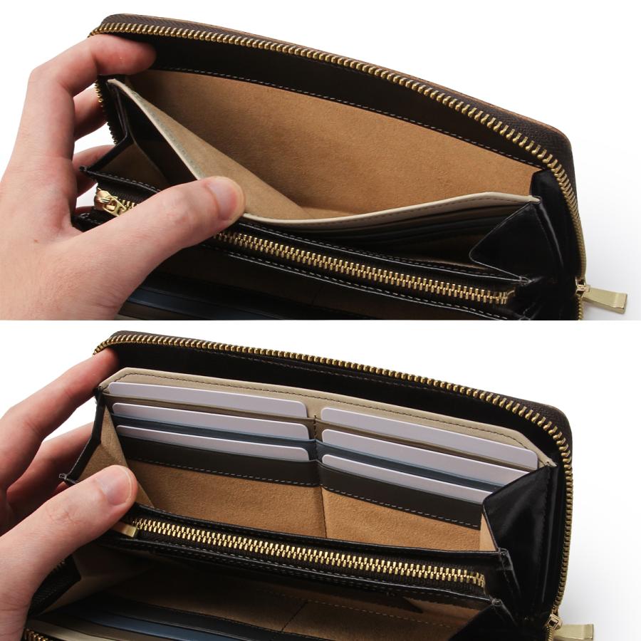 最大51% 4/22限定 タケオキクチ 長財布 メンズ ブランド レザー 本革 大容量 大きめ ラウンドファスナー ロングウォレット イデア TAKEO KIKUCHI 756607 | TAKEO KIKUCHI | 11