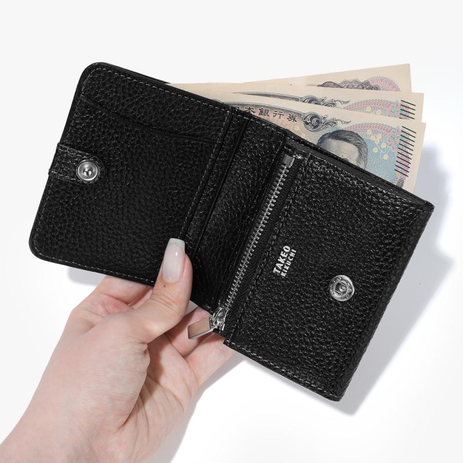 最大50% 8/7限定 タケオキクチ パック 二つ折り財布 コンパクト 本革 メンズ ブランド TAKEO KIKUCHI PACK 758613 | TAKEO KIKUCHI | 18