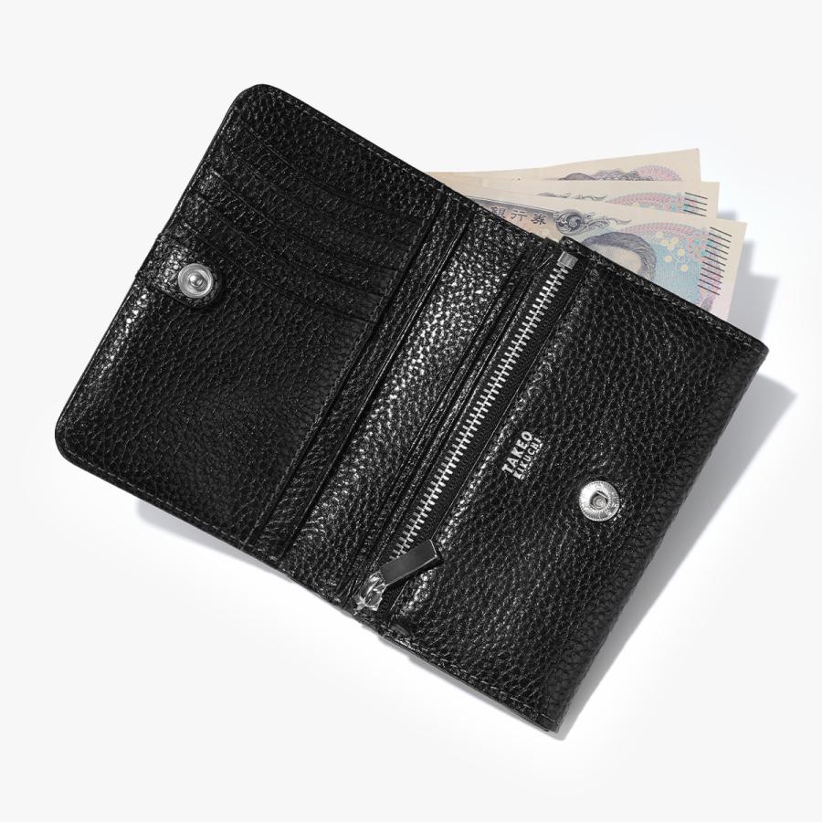 最大50% 8/7限定 タケオキクチ パック ミドル財布 二つ折り 本革 メンズ ブランド TAKEO KIKUCHI PACK 758614 | TAKEO KIKUCHI | 18
