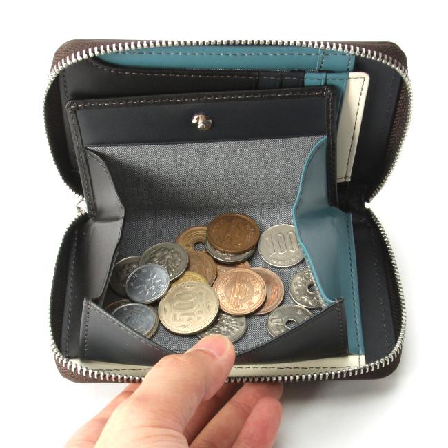 最大50% 3/25限定 タケオキクチ 財布 二つ折り財布 ミドル財布 メンズ 本革 レザー BOX型 ボックス型小銭入れ ラウンドファスナー TAKEO KIKUCHI 780614 | TAKEO KIKUCHI | 16