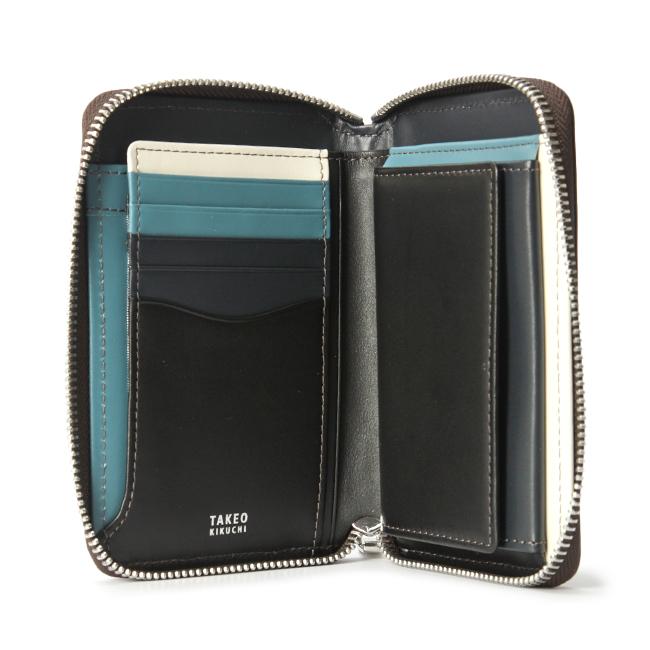 最大50% 3/25限定 タケオキクチ 財布 二つ折り財布 ミドル財布 メンズ 本革 レザー BOX型 ボックス型小銭入れ ラウンドファスナー TAKEO KIKUCHI 780614 | TAKEO KIKUCHI | 14