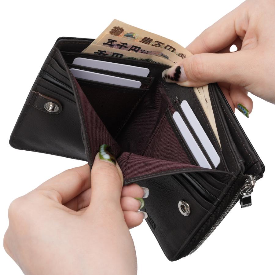 最大51% 4/26限定 タケオキクチ ピエトロ ミドル財布 二つ折り財布 メンズ ブランド レザー 本革 ファスナー TAKEO KIKUCHI Pietro 785615 | TAKEO KIKUCHI | 12