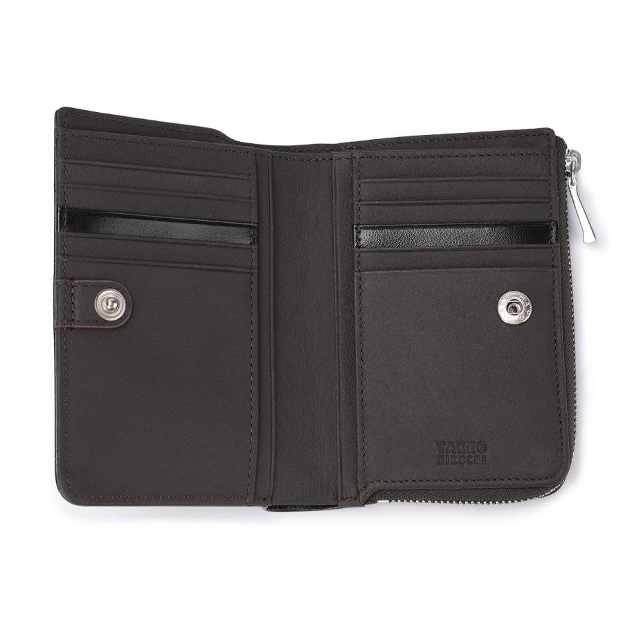 最大51% 1/22限定 タケオキクチ ピエトロ ミドル財布 二つ折り財布 メンズ ブランド レザー 本革 ファスナー TAKEO KIKUCHI Pietro 785615 | TAKEO KIKUCHI | 10