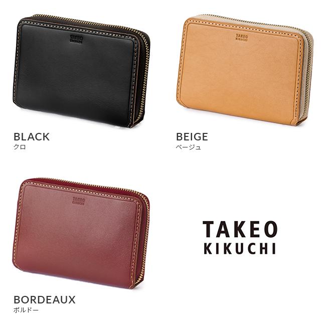 TAKEO KIKUCHI 最大51% 9/12限定 タケオキクチ 財布 二つ折り