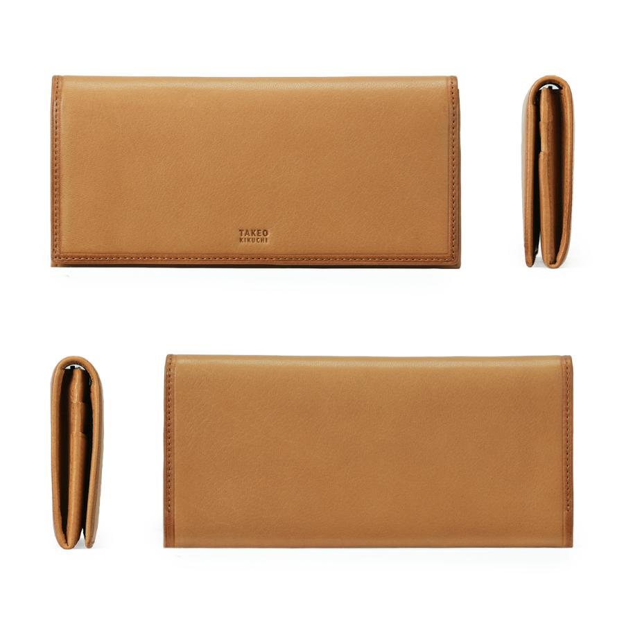 タケオキクチ クロードII 長財布 メンズ ブランド レザー 本革 薄い かぶせ TAKEO KIKUCHI 790605 | TAKEO KIKUCHI | 06