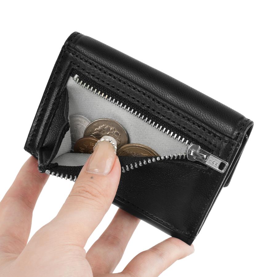 最大49% 4/1限定 タケオキクチ ミニ財布 メンズ ブランド レザー 本革 軽量 三つ折り財布 ミニウォレット コンパクト クロードII TAKEO KIKUCHI 790606 | TAKEO KIKUCHI | 17