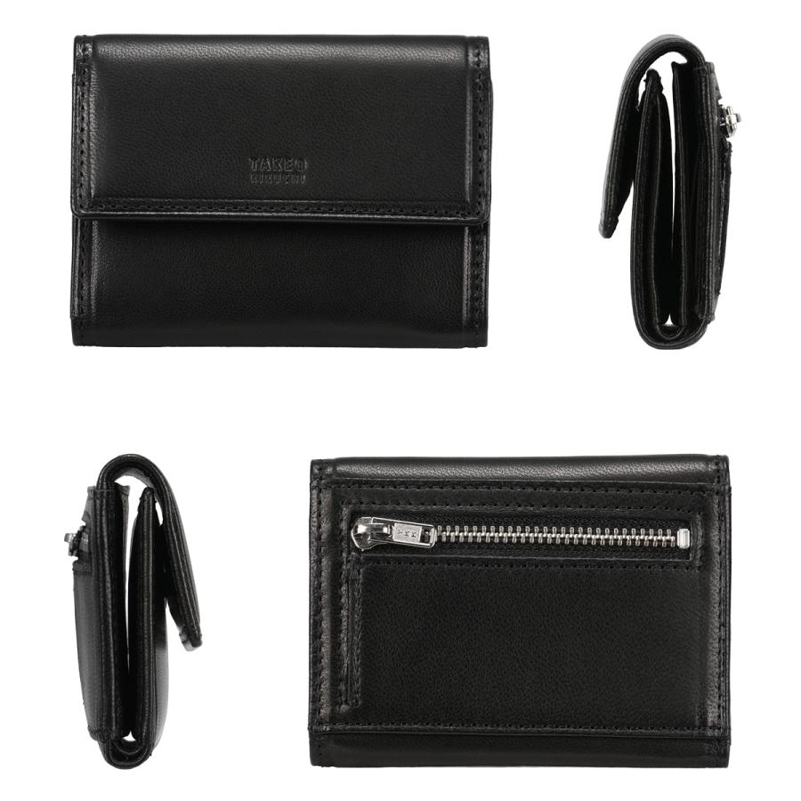最大51% 3/8限定 タケオキクチ ミニ財布 メンズ ブランド レザー 本革 軽量 三つ折り財布 ミニウォレット コンパクト クロードII TAKEO KIKUCHI 790606 | TAKEO KIKUCHI | 06