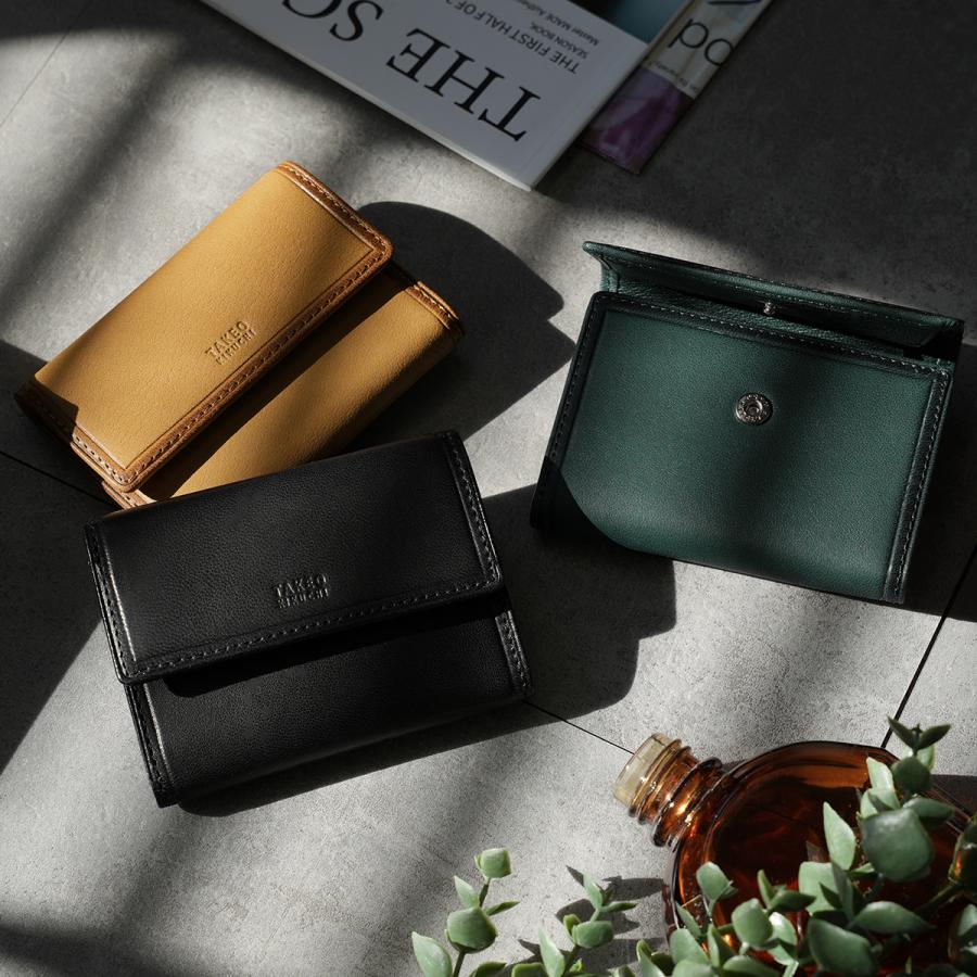 最大49% 4/1限定 タケオキクチ ミニ財布 メンズ ブランド レザー 本革 軽量 三つ折り財布 ミニウォレット コンパクト クロードII TAKEO KIKUCHI 790606 | TAKEO KIKUCHI | 08