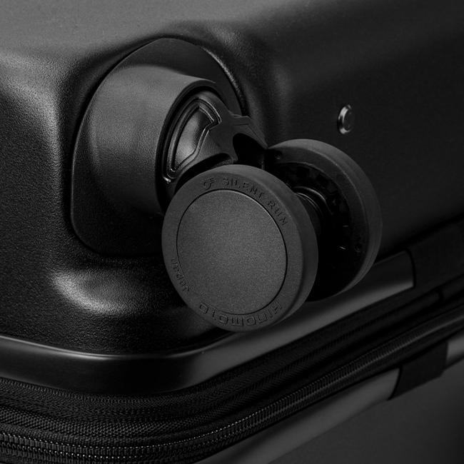 TAKEO KIKUCHI ブラック 4輪スーツケース 55L/64L 拡張機能