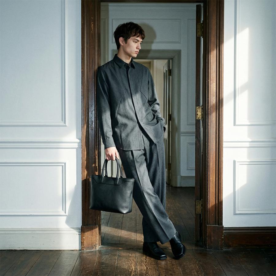 最大44% 4/17から エルゴポック トリヨンラグーン ミニトートバッグ 本革 シュリンクレザー 日本製 HERGOPOCH TL-MIT | HERGOPOCH | 03