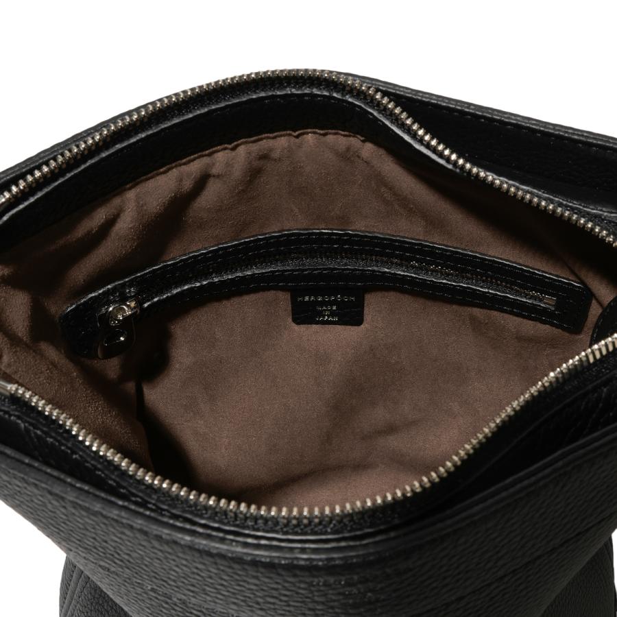 最大44% 4/17から エルゴポック トリヨンラグーン ミニマルショルダーバッグ B5 縦型 本革 シュリンクレザー 日本製 HERGOPOCH TL-SL | HERGOPOCH | 11