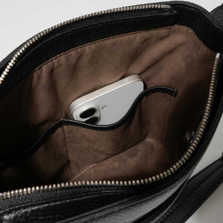 エルゴポック トリヨンラグーン ミニマルショルダーバッグ B5 縦型 本革 シュリンクレザー 日本製 HERGOPOCH TL-SL | HERGOPOCH | 13