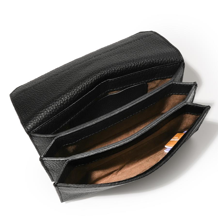 最大44% 4/17から エルゴポック トリヨンラグーン ミニショルダーバッグ スリム 本革 シュリンクレザー 日本製 HERGOPOCH TL-TMS | HERGOPOCH | 09