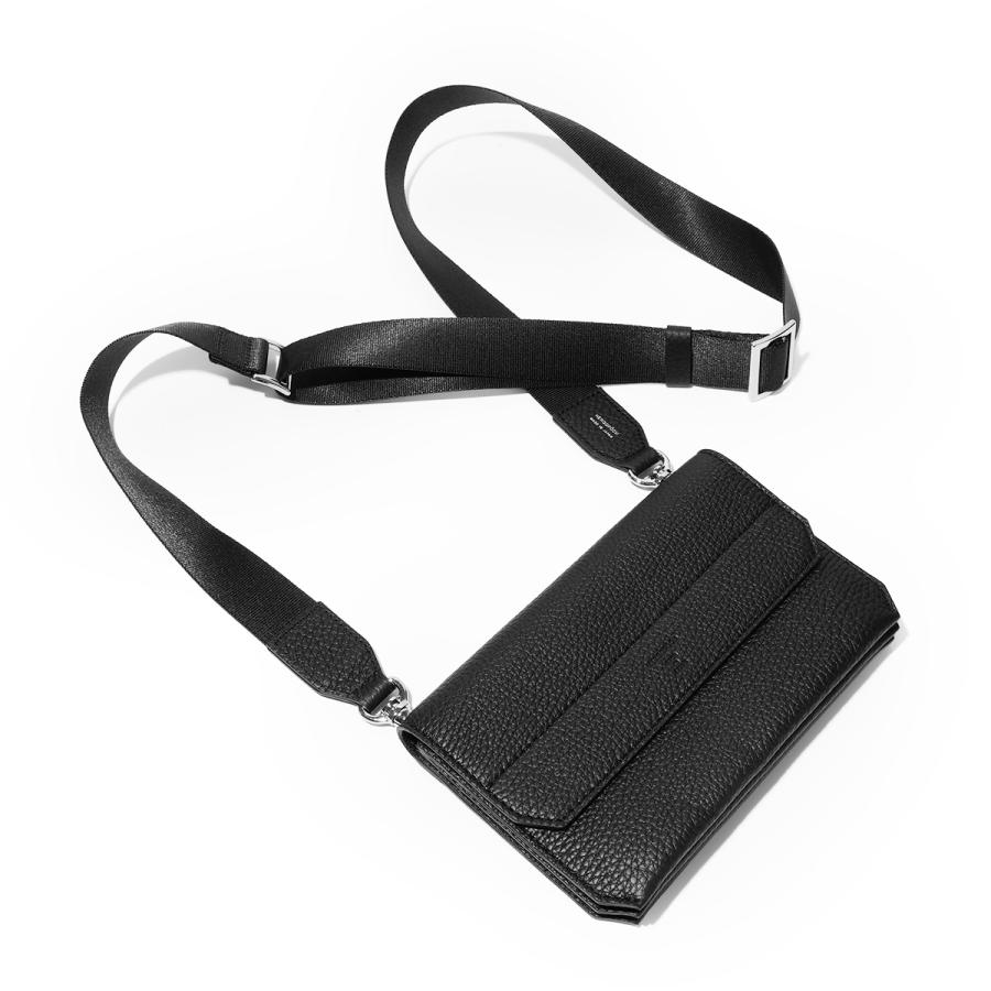 最大44% 4/17から エルゴポック トリヨンラグーン ミニショルダーバッグ スリム 本革 シュリンクレザー 日本製 HERGOPOCH TL-TMS | HERGOPOCH | 05