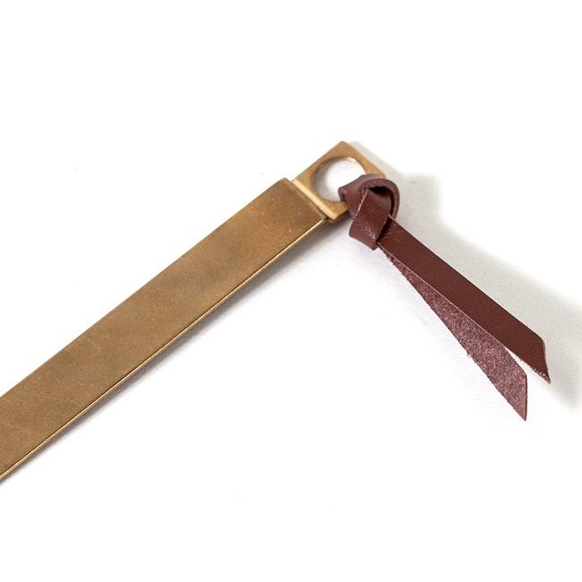 594円 高評価 メール便選択で送料無料 Tiny Formed タイニーフォームド しおり レディース メンズ 栞 金属 真鍮 ブックマーク ブックマーカー Tm 09